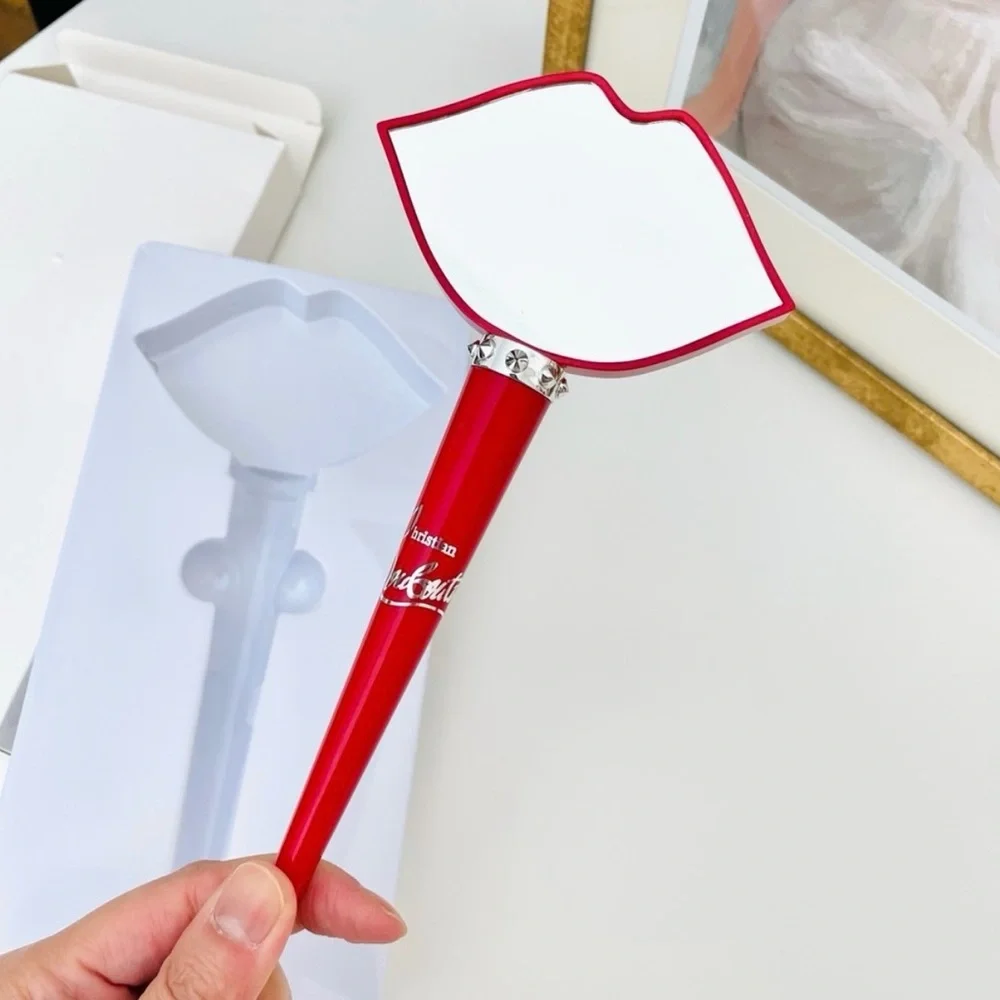 Christian Louboutin Lip Shape Handheld‎ Mirror